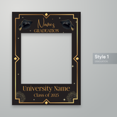 Customisable Graduation Selfie Frame